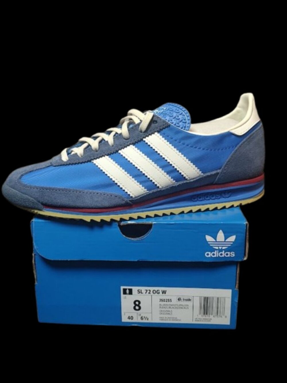 Adidas SL 72 OG Blue Bird Off White JS0255 Women Size 8 NIB Vintage Runner